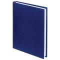 Ежедневник недатированный А5 (138х213 мм) BRAUBERG "Profile", балакрон, 160 л., синий, 123426