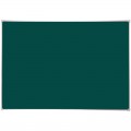 Доска для мела магнитная OfficeSpace, зеленая, 150*100см, алюминиевая рамка, полочка, ML_20418