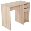 Стол письменный/компьютерный BRABIX "Scandi CD-017", 900х450х750мм, 2 ящика, дуб сонома, 641895, ЦБ013706-2
