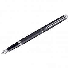 Ручка перьевая Waterman "Hemisphere Matt Black PТ" черный, 0,8мм, подарочная упаковка, S0920810