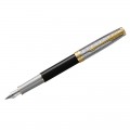 Ручка перьевая Parker "Sonnet Premium Metal&Black GT" черная, 0,8мм, подарочная упаковка, 2119784