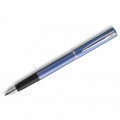 Ручка перьевая Waterman "Allure Blue" синяя, 0,8мм, подарочная упаковка, 2068195