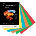 Бумага цветная OfficeSpace "Ultra Intense Color", A4, 80 г/м², 100л., (5 цветов), IC_34018