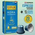 Кофе в капсулах FIELD "Roma Espresso" для кофемашин Nespresso, 20 порций, НИДЕРЛАНДЫ, C10100104018