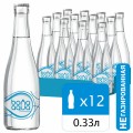 Вода негазированная питьевая BONA AQUA (БонаАква) 0,33л, стеклянная бутылка, ш/к 0009, 2418801