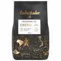 Кофе в зернах AMBASSADOR "Crema", 1 кг, вакуумная упаковка