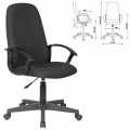 Кресло офисное BRABIX Element EX-289, ткань, черное, 532092