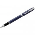 Ручка перьевая Parker "IM Matte Blue CT" синяя, 0,8мм, подарочная упаковка, 1931647