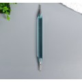 Инструмент для квиллинга двусторонний с пластиковой ручкой разрез 0,6 см длина 13 см