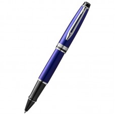 Ручка-роллер Waterman "Expert Blue Palladium" черная, 0,8мм, подарочная упаковка, 2093458