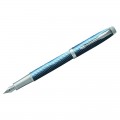 Ручка перьевая Parker "IM Premium Blue Grey CT" синяя, 0,8мм, подарочная упаковка, 2143651