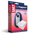 Мешок для пылесоса (пылесборник) бумажный TOPPERR SM7, SAMSUNG, КОМПЛЕКТ 5 шт, 1031