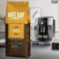 Кофе в зернах WELDAY "ORO", арабика 100%, 1000г, вакуумная упаковка, 622410