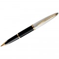 Ручка перьевая Waterman "Carene Black Deluxe GT" синяя, 0,8мм, подарочная упаковка, S0699920