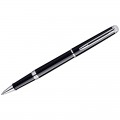 Ручка-роллер Waterman "Hemisphere Black PT" черная, 0,8мм, подарочная упаковка, S0920550