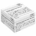 Мелки школьные Гамма, белые, 100шт., средней твердости, круглые, картонная коробка, 280120212