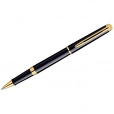 Ручка-роллер Waterman"Hemisphere Mars Black GT" черная, 0,8мм, подарочная упаковка, S0920650