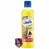 Средство для мытья пола 1л GLORIX (Глорикс) "Лимонная Энергия", дезинфицирующее, 8677296