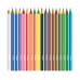 Карандаши цветные пластиковые Berlingo "Цирк", 18цв., заточен., картон, европодвес,  CP_04818