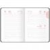 Ежедневник датированный 2024г., с вырубкой, А5, 176л., кожзам, OfficeSpace "Vesper Index", синий, Ed5_51526