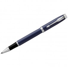 Ручка-роллер Parker "IM Matte Blue CT" черная, 0,8мм, подарочная упаковка, 1931661