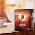 Чай ПРИНЦЕССА КАНДИ "Крепкий Характер", черный, 100 пакетков по 2 г, 1630-18