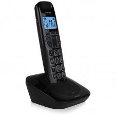 Телефон беспроводной Texet TX-D7505A, АОН, 20 номеров, крупные клавиши, черный, 
