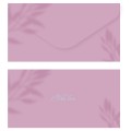 Конверт для денег MESHU "Purple Orchid", 85*164мм, soft-touch, фольга