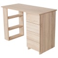Стол письменный/компьютерный BRABIX "Scandi CD-016", 1100х500х750мм, 4 ящика, дуб сонома, 641892, ЦБ013707-2