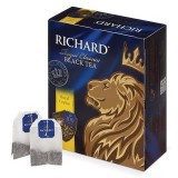 Чай RICHARD (Ричард) "Royal Ceylon" ("Роял Цейлон"), черный, 100 пакетиков по 2 г, 610601