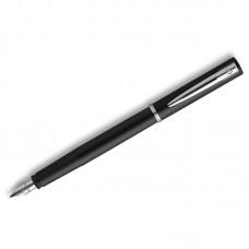 Ручка перьевая Waterman "Allure Black" синяя, 0,8мм, подарочная упаковка, 2068196