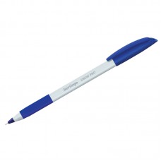 Ручка шариковая масляная Berlingo "Triangle Snow Pro" синяя, узел 0,7мм, линия 0,5мм, игольч, трехгран., грип, CBp_70862