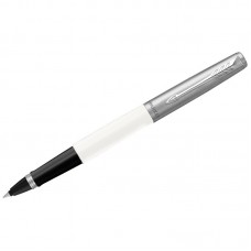 Ручка-роллер Parker "Jotter Originals White Chrome СT" черная, 0,8мм, подарочная упаковка, 2096908