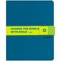 Дневник 1-11 кл. 48л. (твердый) BG "Измени мир", комбинир. материалы, застежка на магните, тиснение, ляссе, Дик5т48 10481