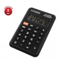 Калькулятор карманный Citizen LC-210NR, 8 разрядов, питание от батарейки, 64*98*12мм, черный, LC-210NR
