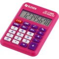 Калькулятор карманный Eleven LC-110NR-PK, 8 разрядов, питание от батарейки, 58*88*11мм, розовый, LC-110NR-PK