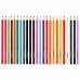 Карандаши цветные мягкие ЮНЛАНДИЯ "ЗАБАВНЫЕ КАРТИНКИ", 24 цвета, классические, заточенные, 181645