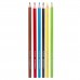 Карандаши цветные пластиковые BRAUBERG PREMIUM, 6 цветов, шестигранные, грифель мягкий 3 мм, 181665