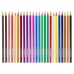 Карандаши цветные ЮНЛАНДИЯ "КАРНАВАЛ", 24 цвета, пластиковые, заточенные, трехгранный корпус, 181686