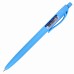 Ручка шариковая масляная автоматическая BRAUBERG "FRUITY Pastel", СИНЯЯ, корпус soft-touch, узел 0,7 мм, линия письма 0,35 мм, 142959, OBPR323