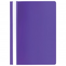 Скоросшиватель пластиковый STAFF, А4, 100/120 мкм, фиолетовый, 229237