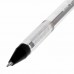 Ручка шариковая масляная BRAUBERG "Rite-Oil", ЧЕРНАЯ, корпус прозрачный, узел 0,7 мм, линия письма 0,35 мм, 142147