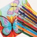 Карандаши цветные ПИФАГОР "ДЖИП", 12 цветов, пластиковые, классические, заточенные, 181342