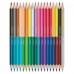 Карандаши двусторонние MAPED (Франция) "Color&#039;Peps Duo", 18 штук, 36 цветов, трехгранные, 829601