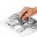 Ластик-клячка художественный BRAUBERG ART "CLASSIC" 40х36х10 мм, супермягкий, серый, 228064