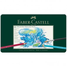 Карандаши акварельные художественные Faber-Castell "Albrecht Dürer", 60цв., метал. коробка