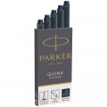 Картриджи чернильные Parker "Cartridge Quink" смываемые сине-черные, 5шт., картонная коробка, 1950385