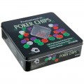 Набор для игры в "Покер", (100 фишек, 2 колоды карт), коробка, 288707