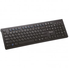 Клавиатура Smartbuy Slim 206, USB мультимедийная, черный, SBK-206US-K
