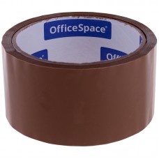 Клейкая лента упаковочная OfficeSpace, 48мм*40м, 38мкм, темная, ШК, КЛ_4216